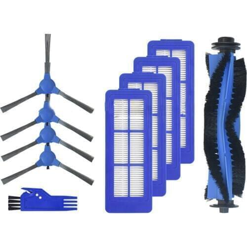 Replacement Vacuum Sweeper Accessories Filters Side Brushes Comb Set for Eufy 15max Robot Vacuum Cleaner Parts