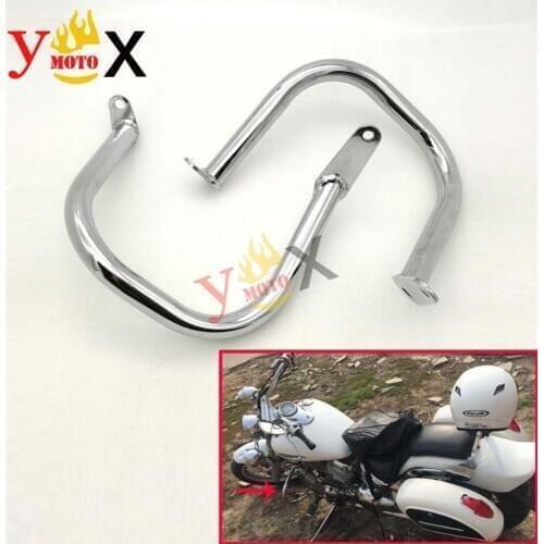 DS400 650 Motorcycle Engine Guard Crash Bar Protector Safety Bumper For Yamaha Vstar 400 650 Classic Custom Dragstar 1996-2013