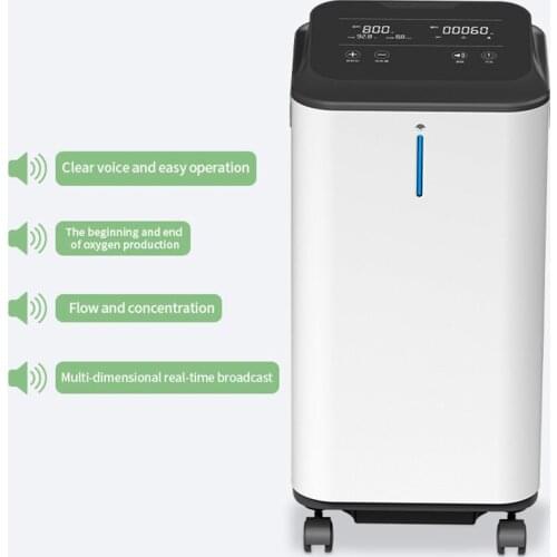 ZY-5ZW 5L Household Oxygen Concentrator 95% High Concentration Oxygen Machine Oxygen Inhalation Atomization Combo