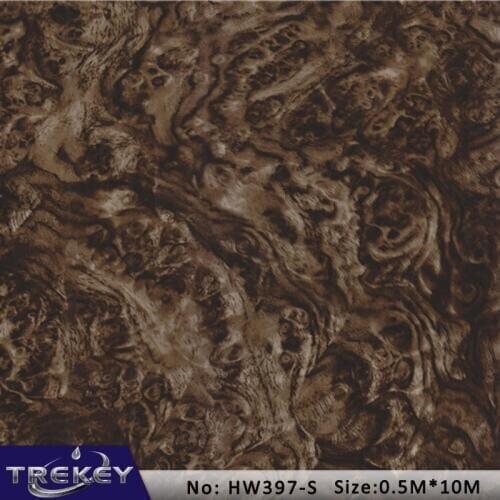 0.5M*10M peach wood hydrographic films water transfer printing, hydrografik film for aqua print, damp-proof decoration HW397S