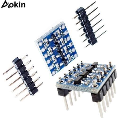 1/10pcs 4 Channels IIC I2C Logic Level Converter Bi-Directional Module 3.3V to 5V Shifter for Arduino