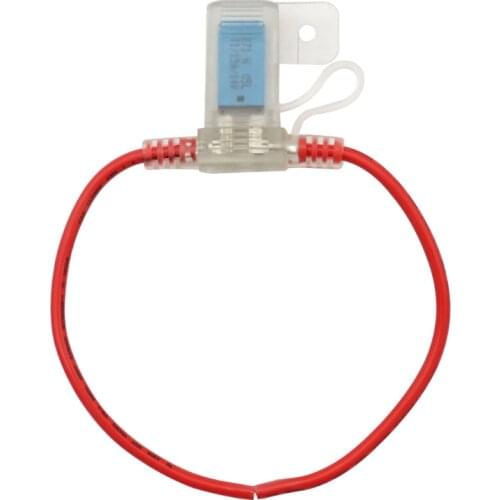 12AWG Wiring Harness Blade Automotive Fuse Holder 5A 7.5A 10A 15A 20A 25A 30A K0AF