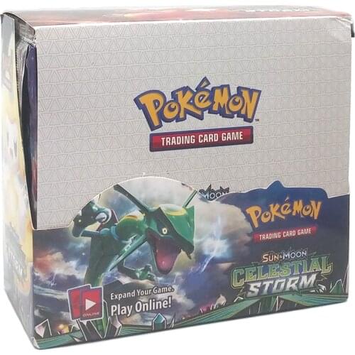 324Pcs Game Collection Cards Pokemon Cards Booster Boxes Sun & Moon Evolution Sword Shield Hidden Fate Trading Card Kids Toys