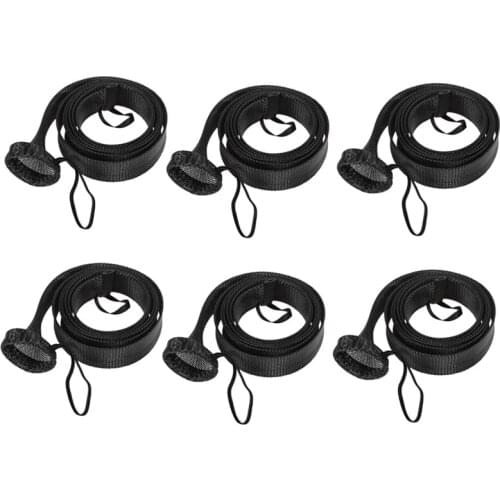 6Pcs Fishing Rod Cover 170 cm Braided Mesh Rod Protector Fishing Rod Cover Woven Net Rod Fishing Tool Accessories