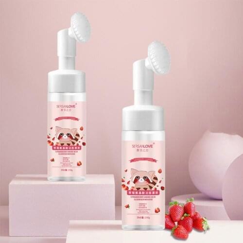 Amino Acid Cleansing Mousse To Acne Cutin Brush Oil Whitening Anti-aging Control Massage Foam Cleanser Moisturizing R3D5