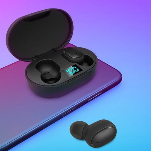 M&J TWS Wireless Earphone Earbuds LED Display Bluetooth 5.0 Headsets with Mic For Redmi xiaomi iPhone Huawei Samsung A6S Earbuds