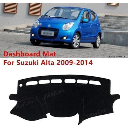 For Suzuki Alto 2009 - 2014 Anti-Slip Mat Sunshade Dashmat Protect Carpet Dashboard Cover Pad Accessories