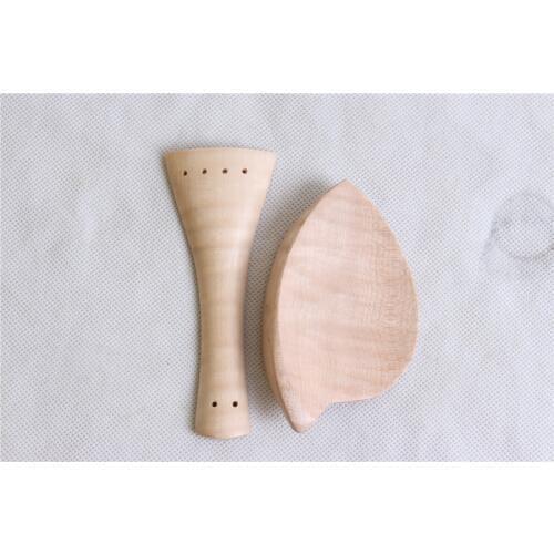 Flam Maple cheek Torah tailpiece pattern maple chin rest violin accessories