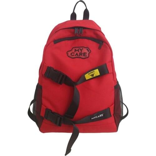 Fashion Couples Skateboard Backpack New Hip Hop Style Multifunction Back Pack For School Teenagers Girls Boys Casual Travel Bags