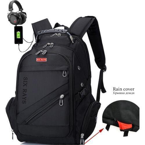 New Oxford Swiss Backpack USB charging 15.6 Inch Laptop Men Waterproof Travel Rucksack Female Vintage School Bag bagpack mochila