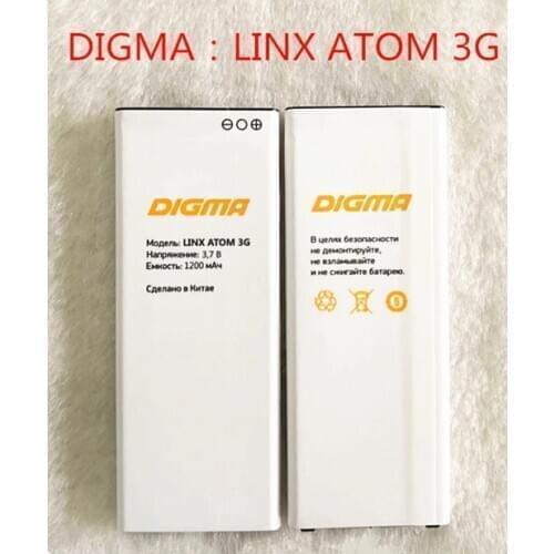 +Tracking number ! New 1200mAh Battery For Digma Linx Atom 3G Mobile phone battery
