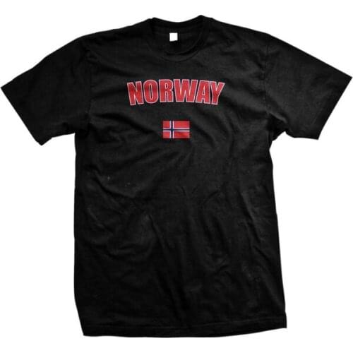 Norway Norwegian Oslo Scandinavian Flag Country Pride Mens T-shirt