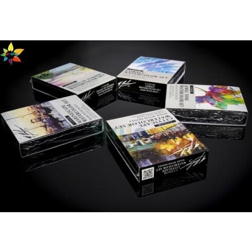 Original America MG Watercolor Artist grade watercolor pigment Single Tubular 15ml Black white series Professional art supplies