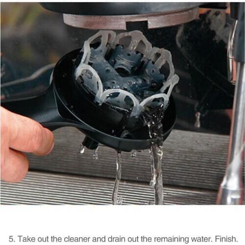 Suitable For 57-59MM Coffee Machine Brewing Head Cleaning Brush Plastic Handle Clean Dirt Spare Parts For Coffee Machine Jura