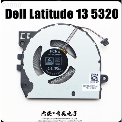 QAOOO CN-0CJCNP LAPTOP CPU COOLING FAN FOR DELL Latitude 5320 CPU COOLING FAN