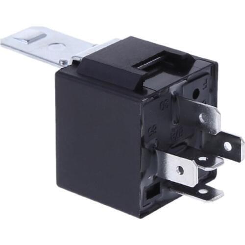 Waterproof Car Relay DC 12V 40A 4Pin Automotive Fuse Relay Normally Open DC24V 5PIN 100A Auto Relay Auto Interior Parts