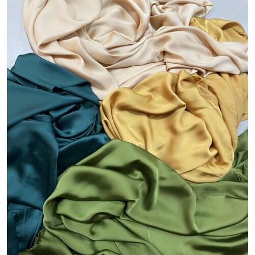 High Quality Multicolor Chiffon Satin DIY Wedding Scene Arrangement Yarn Dress Wedding Fabric Fabric
