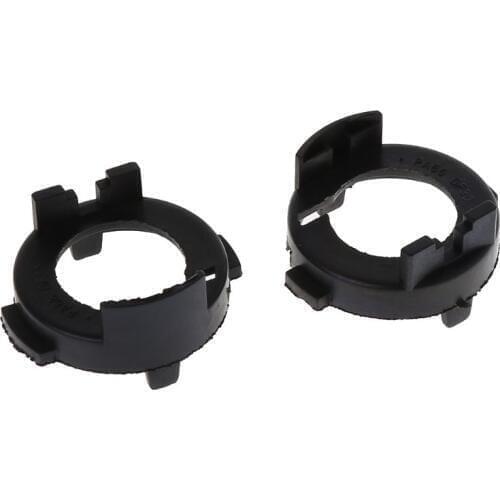 2x H7 LED Headlight Adapter Holder Retainer Socket LED Bulb Base For Kia Forte Koup 2014-2016 Rio 2012-2017