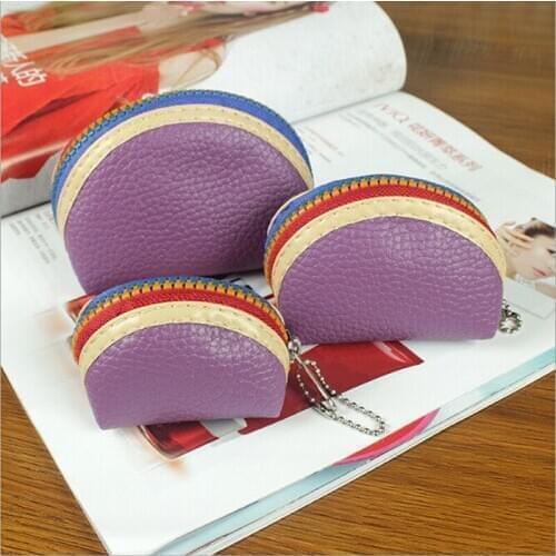 3Pcs/Set Girls Zipper Coin Purse Lovely Mini Women Wallet Pouch Key Headset Organiser Storage Bag Case Hot Sale Slim Wallet