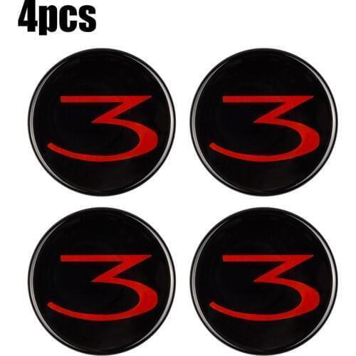 Car emblem Wheel Center Hub Cap wheel Badge covers for Tesla Model 3 Hub Caps