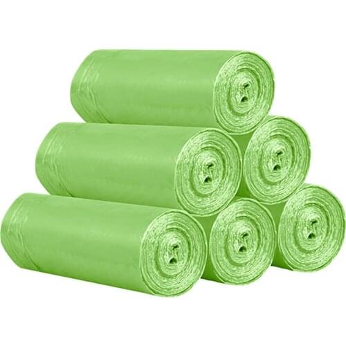 Household Automatic Close Garbage Bag Thickened Drawstring Garbage Bag Portable Drawstring Kitchen Drawstring Plastic Rubbish