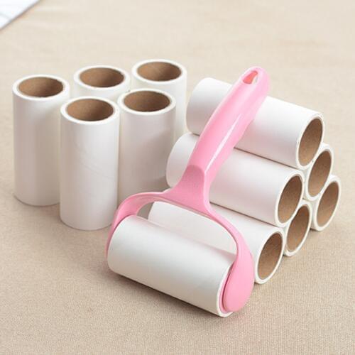 Lint Roller 1 Refill Pack 60 Sheets Super Sticky Pet Hair Remover Kit Adhesive Lint Roll Brush for Clothes Carpet Dust Dogs Cats