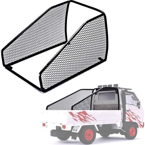 DJ WPL D12 Upgrade Parts Micro Truck Upgrade Metal Rear Bucket Roll Cage AC Truck Accessories Black радиоуправляемая машинa