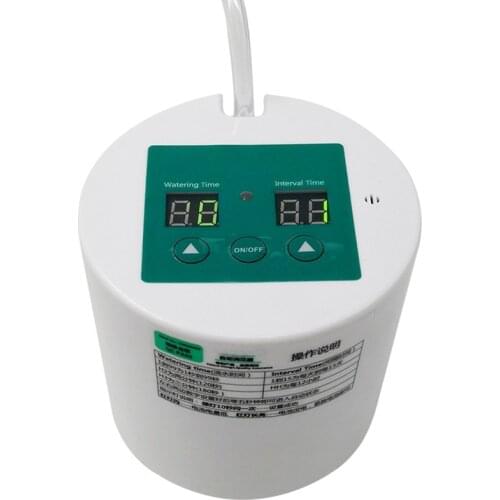 Micro Automatic Drip Irrigation Kit, Houseplants Self Watering System with 15-Day Digital Programmable Water Timer for Plants