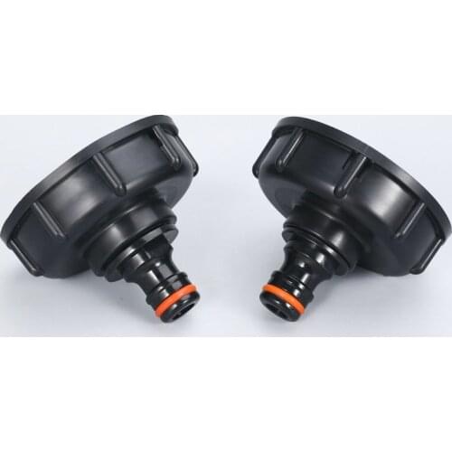 Durable IBC Tank Adapter S60x6 Adaptor 1/2"/3/4" Connector Easy To Install Garden Hose Connector Acid and Alkali Resistant