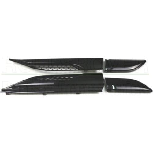 ROLLSROVER Pair of Front Fender Air Molding Vents For Range Rover Evoque Gloss Black Replacement Car Styling