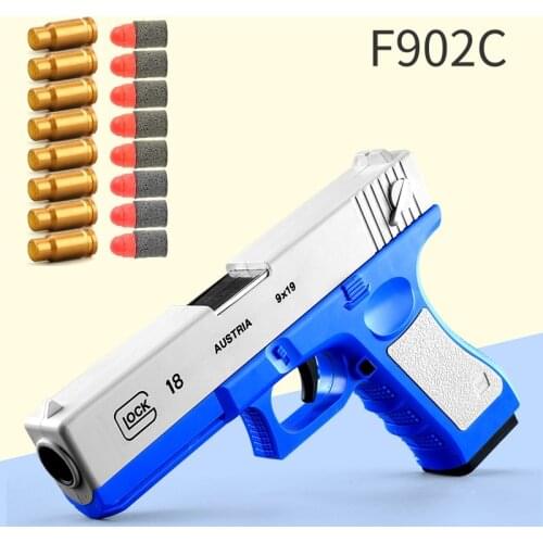 AirSoft Gun Manual Pistol Glock Toy Gun EVA Darts Gun Soft Bullet Shooting Boys Outdoor Toys Cs Game Sniper Weapon Gifts For Kid