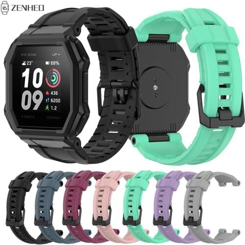 Silicone Strap for Xiaomi Huami Amazfit Ares A1908 Smart Watch Band Replacement Watchband for Huami Amazfit Ares