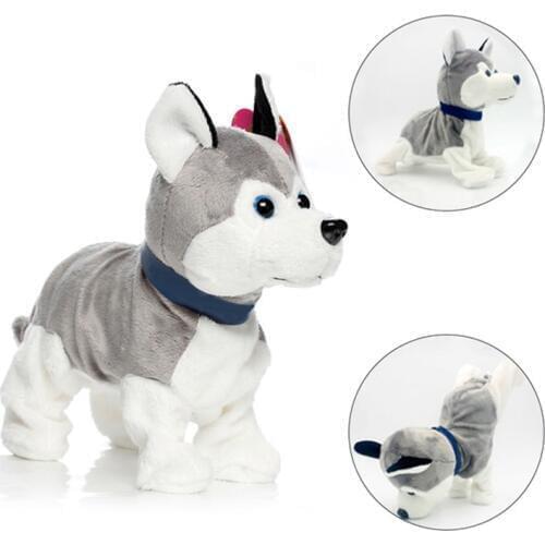 Sound Control Electronic Dogs Kids Stand Walk Cute Interactive Pets Robot Dog Bark Stand Walk Electronic Toys Dog For Children
