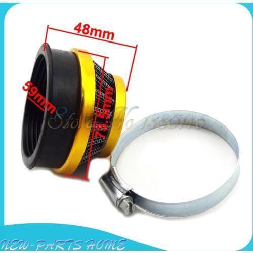 60mm Performance Air Filter For Gas Motorized Bike Bicycle Mini ATV Dirt Pocket Bikes
