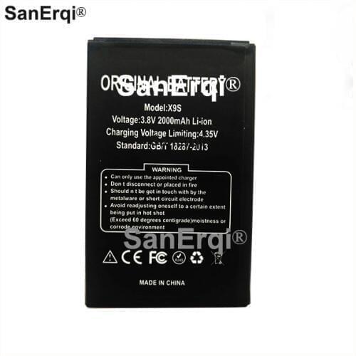 10pcs 2000mAh Battery For Doogee X9S phone AKKU Battery