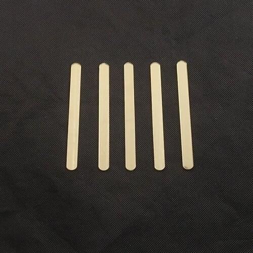 Clear/Gold /Silver 10pcs Acrylic Ice Cream Sticks Popsicle Stick Kids Crafts DIY Handmade Making Crafts Baby Shower Kids Gift