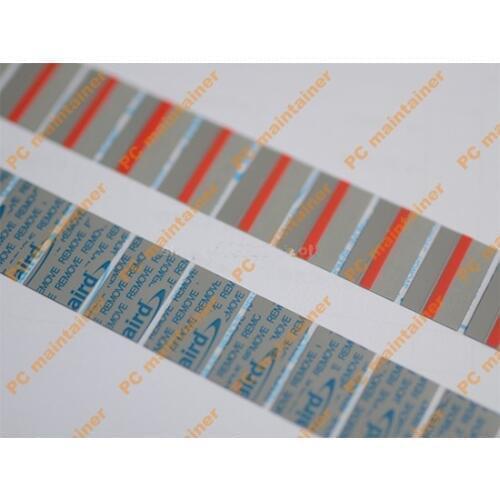 10pcs For Laird Solid Silicone Heat Pad for AMD/inteli5i7 upgrades 25*15 VGA GPU Thermal PAD Cooling Thermal Pads