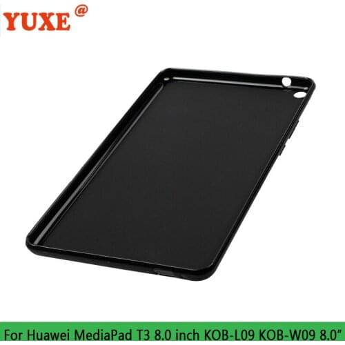 Tablet Case For Huawei Huawei MediaPad T3 8.0 inch KOB-L09 KOB-W09 8.0" Funda Back TPU Silicone Anti-Drop Cover for t3 8.0"