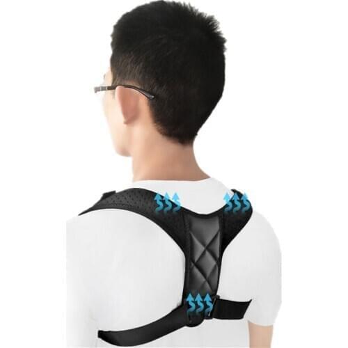 Posture Corrector Belt Adjustable Back Posture Corrector Clavicle Spine Back Shoulder Lumbar Brace Belt Correction Brace