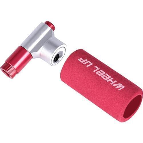 Mini Dual Valve Head CO2 Bicycle Tire Pump Mouth Road Bikes Air Inflator Head Motorbike Tyre Pump Valve for wheelup