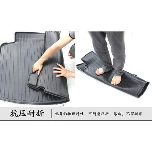 Myfmat custom car Cargo Liners pad mats cargo liner mat for BYD F0 F3 F3R F6 G3 M6 L3 G5 G6 S6 S7 BYD Surui free shipping health