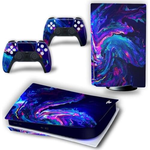 Science andard Disc Edition Skin Sticker Decal Cover for PlayStation 5 Console & Controller PS5 Skin Sticker Vinyl