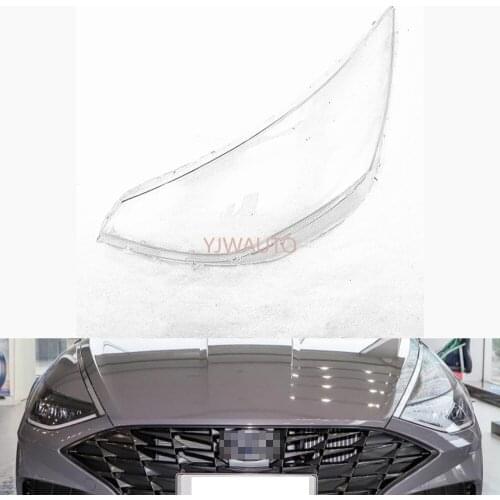 Car Headlight Cover For Hyundai Sonata 2020 Headlamp Lens Replacement Auto Shell