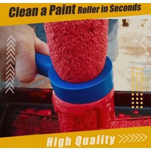 2021 New Paint Roller Saver Easy to Clean Paint Roller Suitable for Different Sizes of Covers Cleaning Tool Dropshipping