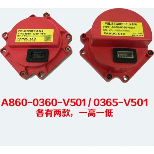 Second-hand disassembly machine A860-0360-V501 A860-0365-V501 A860-0360-V511 A860-0365-V511 FANUC original motor encoder