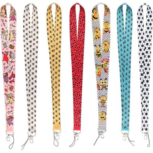 Neck Strap Lanyard for keys ID Card Gym Mobile Phone Straps USB badge holder DIY Neck Strap Hang Rope Lariat Lanyard for iphone