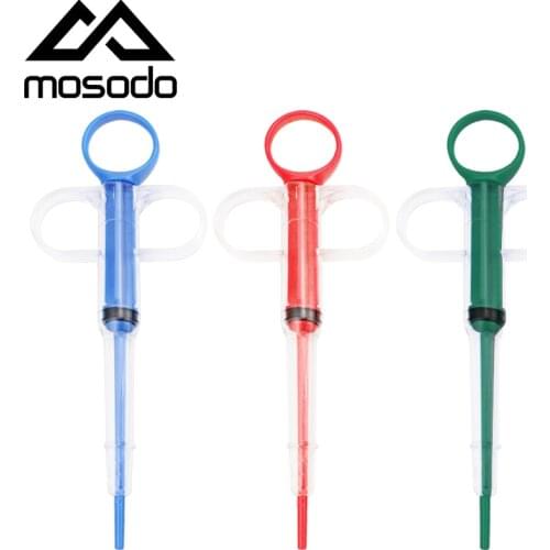 Mosodo Pet Dog Cat Medicine Syringe Feeding Kit Dispenser Pill Gun Shooter Tablet Piller Pusher Water Milk