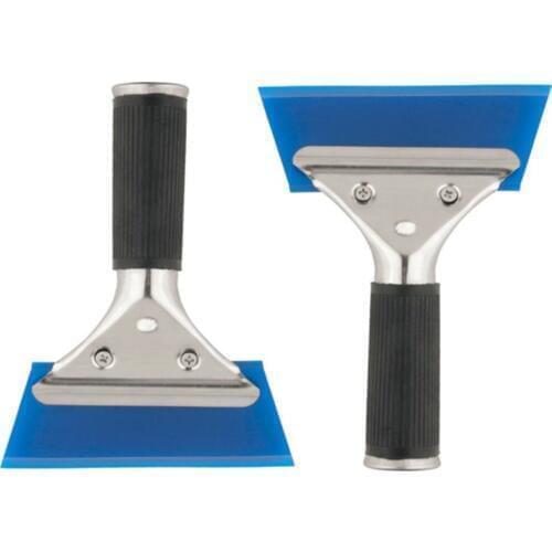2pcs rubber scraper Auto Home Office Water squeegee Car Window Glass Cleaning Tinting Auto Film Wrapping Install Applicator 2B10