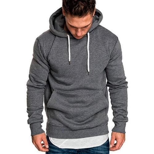 SHUJIN Mens Sweatshirt Long Sleeve Autumn Spring Casual Hoodies Top Boy Blouse Tracksuits Sweatshirts Hoodies Men