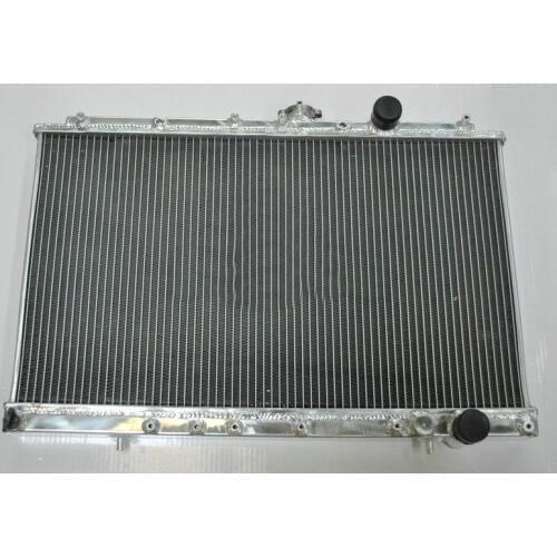 2 ROW 40MM ALUMINUM RADIATOR 1992-1996 For MITSUBISHI LANCER EVO 1 2 3 MT 1992 1993 1994 1995 1996